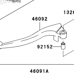 2007 Kawasaki NINJA ZX-6R (ZX600P7F) Handlebar | Babbitts Kawasaki
