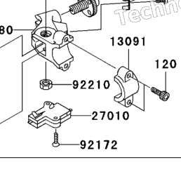 2007 Kawasaki NINJA ZX-6R (ZX600P7F) Handlebar | Babbitts Kawasaki