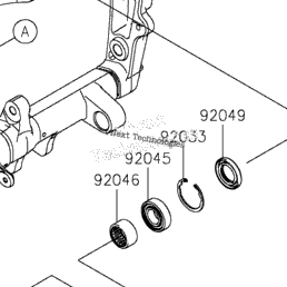 2020 Kawasaki Ninja ZX-6R ABS (ZX636GLF) Swingarm | Babbitts