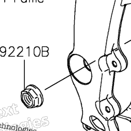 2021 Kawasaki Ninja ZX-6R (US) (ZX636HMFAN) Swingarm | Babbitts