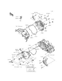 【メーカー直売】の商品をすべて 2015 Kawasaki NINJA 300 ABS (EX300BFS) Engine Cover(S その他