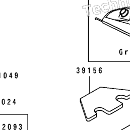 1992 Kawasaki NINJA ZX-7R (ZX750-K2) Fuel Tank | Babbitts Kawasaki