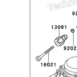 きり　36 1990 Kawasaki NINJA ZX-6 (ZX600-D1) Carburetor | Babbitts Kawasaki