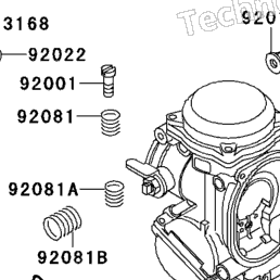 まー出品 Kawasaki Motorcycle 1998 OEM Parts Diagram for CRANKCASE