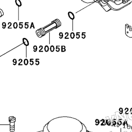 1990 Kawasaki NINJA ZX-6 (ZX600-D1) Carburetor | Babbitts Kawasaki