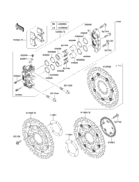 2014 Kawasaki CONCOURS 14 ABS (ZG1400CEF) Front Brake | Babbitts
