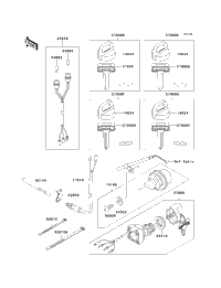 1997 Kawasaki BAYOU 220 (KLF220-A10) Ignition Switch | Babbitts