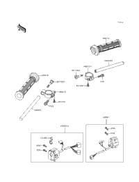 1991 Kawasaki NINJA ZX-7 (ZX750-J1) Handlebar | Wheeler Powersports