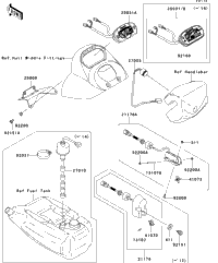 2015 Kawasaki JET SKI STX-15F (JT1500AFF) Meters | Babbitts