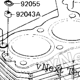 1985 Kawasaki GPz 750 Turbo (ZX750-E2) Cylinder/Pistons | Babbitts
