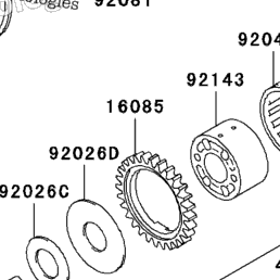 2003 Kawasaki ZZR1200 (ZX1200-C2) Clutch | Babbitts Kawasaki Parts