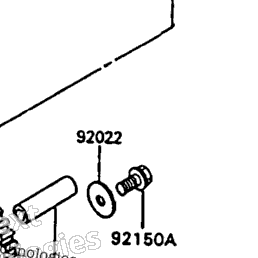 1993 Kawasaki VOYAGER XII (ZG1200-B7) Starter Motor (Zg1200-B7/B8