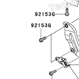 2005 Kawasaki NINJA ZX-10R (ZX1000-C2) Engine Mount | Babbitts