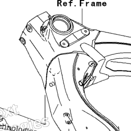 2005 Kawasaki NINJA ZX-10R (ZX1000-C2) Engine Mount | Babbitts
