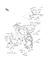 2005 Kawasaki NINJA ZX-10R (ZX1000-C2) Engine Mount | Babbitts