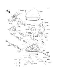 1995 Kawasaki JET SKI 900ZXI (JH900-A1) Control (Jh900-A1