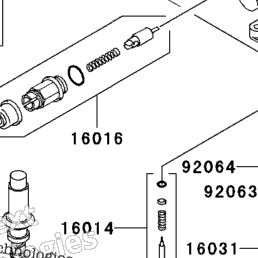 2010 Kawasaki PRAIRIE 360 4X4 (KVF360CAF) Carburetor | Babbitts