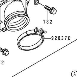 1997 Kawasaki KDX200 (KDX200-H3) Carburetor | Babbitts Kawasaki