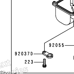 1998 Kawasaki KDX200 (KDX200-H4) Carburetor | Babbitts Kawasaki