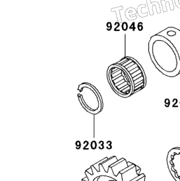 2002 Kawasaki NINJA ZX-6R (ZX600-J3) Transmission | Babbitts