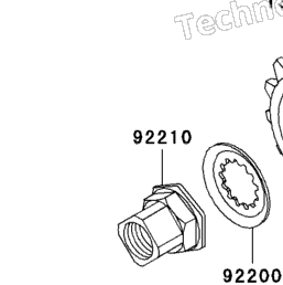 2000 Kawasaki NINJA ZX-6R (ZX600-J1) Transmission | Babbitts