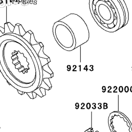 2002 Kawasaki NINJA ZX-6R (ZX600-J3) Transmission | Babbitts