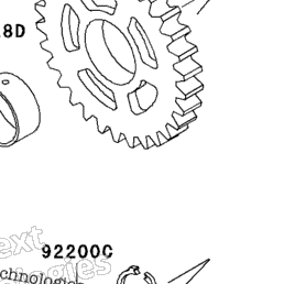 2002 Kawasaki NINJA ZX-6R (ZX600-J3) Transmission | Babbitts