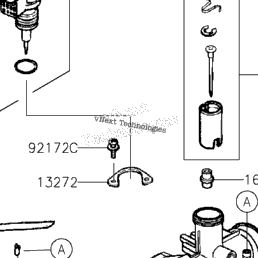 2023 Kawasaki KFX50 (KSF50CPFNN) Carburetor | Babbitts Kawasaki