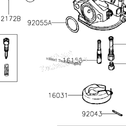 2023 Kawasaki KFX50 (KSF50CPFNN) Carburetor | Babbitts Kawasaki