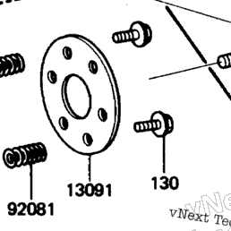 1988 Kawasaki KX60 (KX60-B4) Clutch | Babbitts Kawasaki Parts House