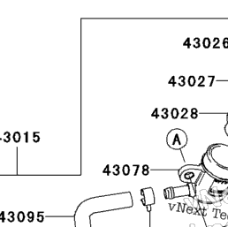2006 Kawasaki NINJA ZX-14 (ZX1400A6F) Clutch Master Cylinder