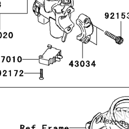 2006 Kawasaki NINJA ZX-14 (ZX1400A6F) Clutch Master Cylinder