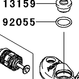 【オーダー】mi 2007 Kawasaki NINJA ZX-14 (ZX1400A7F) Clutch Master Cylinder