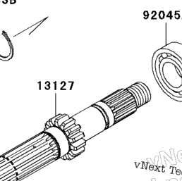 2009 Kawasaki NINJA ZX-6R (ZX600R9FA) Transmission | Babbitts