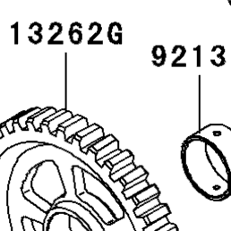 2009 Kawasaki NINJA ZX-6R (ZX600R9FA) Transmission | Babbitts