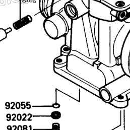 1988 Kawasaki 454LTD (EN450-A4) Carburetor Parts | Babbitts