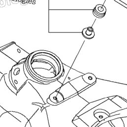 2009 Kawasaki NINJA ZX-10R (ZX1000E9FA) Steering Damper | Babbitts