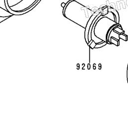 1998 Kawasaki NINJA ZX-6R (ZX600-G1) Headlight(S) | Babbitts