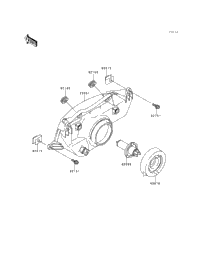 1998 Kawasaki NINJA ZX-6R (ZX600-G1) Headlight(S) | Babbitts