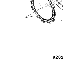 2008 Kawasaki NINJA ZX-10R (ZX1000E8F) Clutch | Babbitts Kawasaki