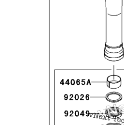 2008 Kawasaki NINJA ZX-6R (ZX600P8F) Front Fork | Babbitts
