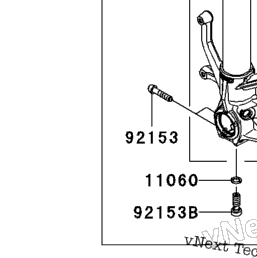 2008 Kawasaki NINJA ZX-6R (ZX600P8F) Front Fork | Babbitts