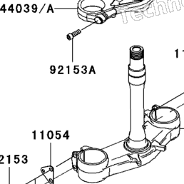 2008 Kawasaki NINJA ZX-6R (ZX600P8F) Front Fork | Babbitts