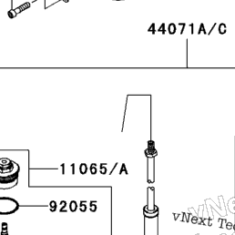 2008 Kawasaki NINJA ZX-6R (ZX600P8F) Front Fork | Babbitts