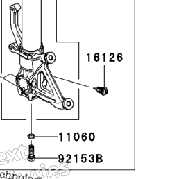 2008 Kawasaki NINJA ZX-6R (ZX600P8F) Front Fork | Babbitts