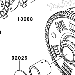 2007 Kawasaki NINJA 650R (EX650A7F) Clutch | Babbitts Kawasaki