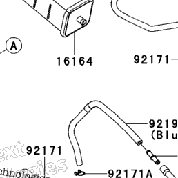 2011 Kawasaki NINJA ZX-10R (ZX1000JBF) Fuel Evaporative System (Ca