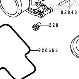 07084811408折りたたみ
ベッド Powersports Kawasaki - ZX750 (NINJA ZX7R) 1996 - Carburetor Parts