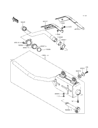 3000 Gt ATV, Lado A Lado Y UTV Escape Para Kawasaki Trombon King