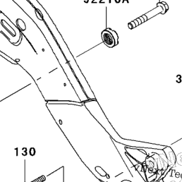 2007 Kawasaki NINJA ZX-6R (ZX600P7F) Engine Mount | Babbitts